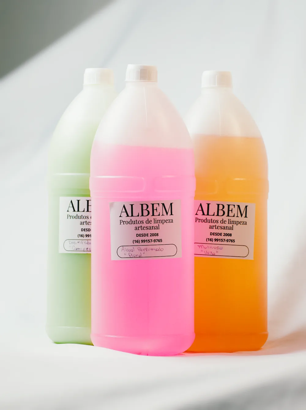 Frasco ALBEM - Produtos de Limpeza Artesanais
